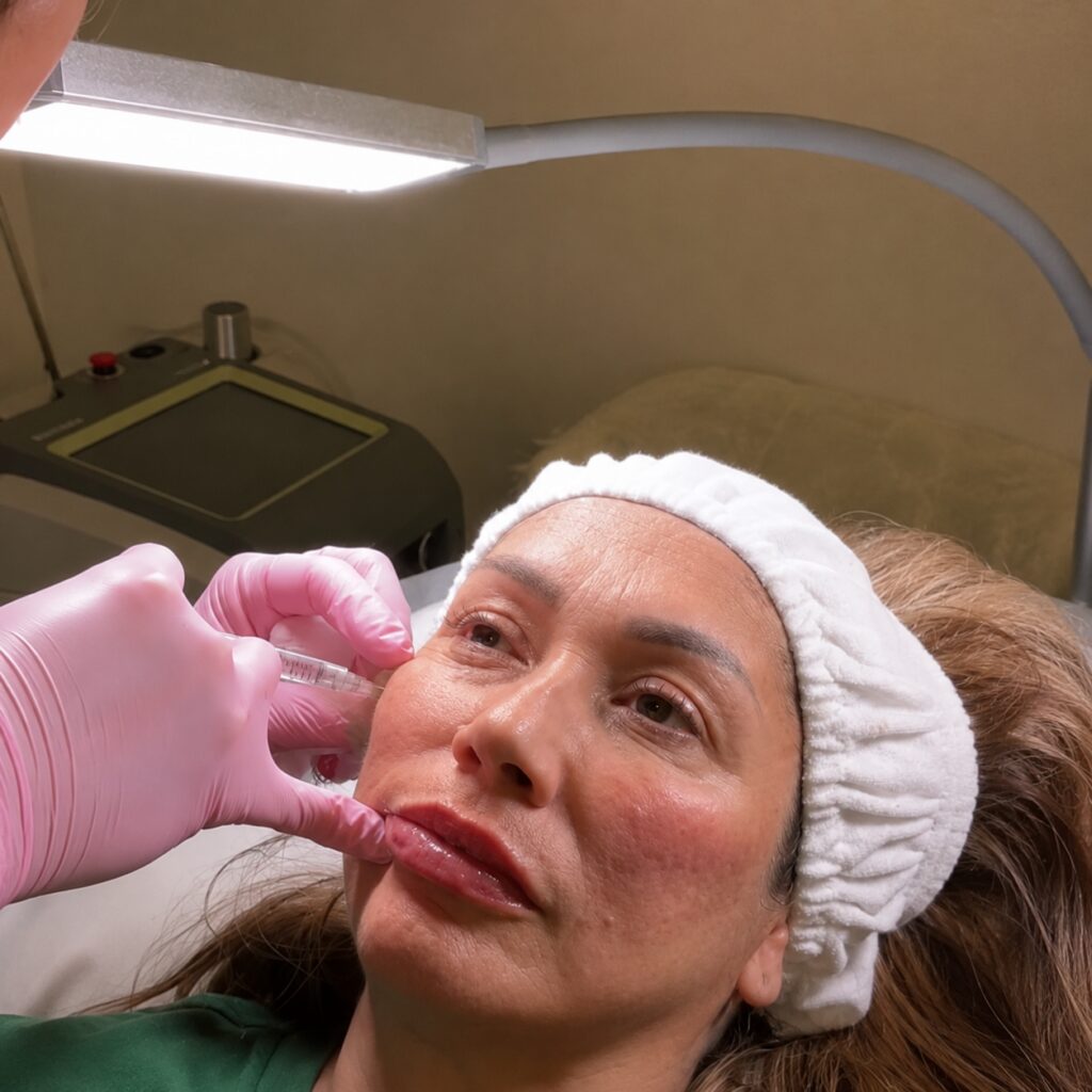 cheek line botox