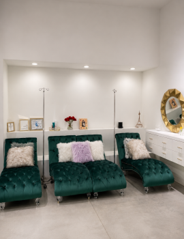 Relaxing Sofas at LVS Med Spas